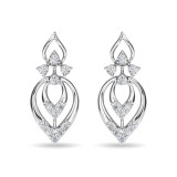 Diamond Stud Eulla Earring Rose Gold